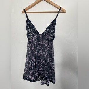 Unbranded Lace See Through Cami Dress SIZE L LARGE